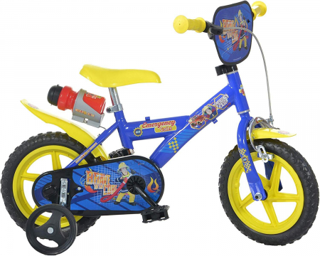 Biciclete pentru copii - Bicicleta copii 12'' Pompierul Sam
