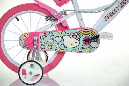 Bicicleta copii 14'' Hello Kitty, DINO BIKES, 4-5 ani + [4]