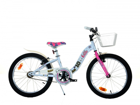 Vârsta - Bicicleta copii 20'' - LOL, DINO BIKES, 6-7 ani +