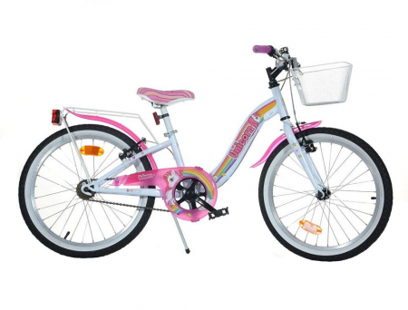 Vârsta - Bicicleta copii 20'' Unicorn, DINO BIKES, 8-9 ani +