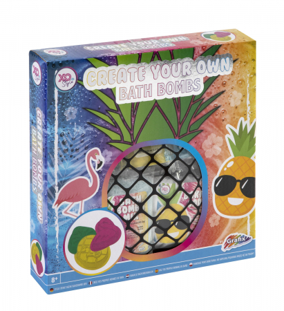 Jocuri de indemanare - Bila efervescenta pentru baie - Ananas, Grafix, 8-9 ani +
