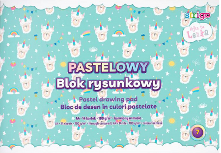 Papetarie si Rechizite - Bloc desen - Pastel, STRIGO