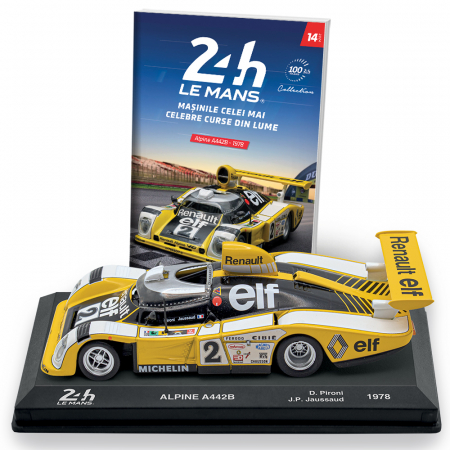 24h Le Mans - ALPINE A442B - 1978 - ediția nr. 14 (24h Le Mans), Centauria Italy, 12 ani +