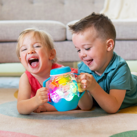 Borcan pentru joaca senzoriala, mov [6]