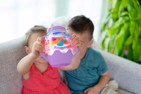 Borcan pentru joaca senzoriala, mov [1]