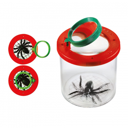 Jocuri si jucarii stiinta - Borcan pentru observarea insectelor, 7,5 cm, NAVIR, +6 ani