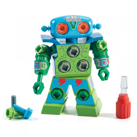 Jucarii copii 2-3 ani - Bormasina Magica - Robotel verde, Educational Insights, 2-3 ani +