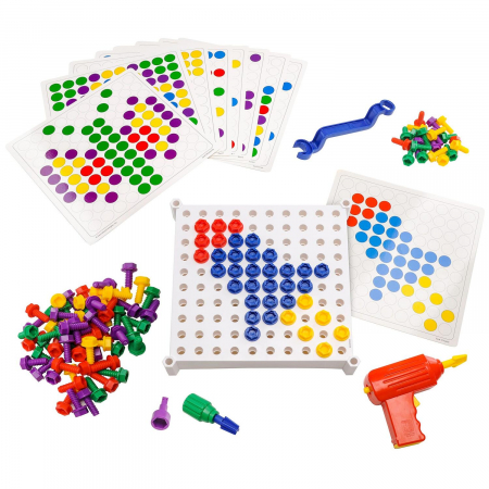 Bormasina Magica - set de baza, Educational Insights, 2-3 ani + [2]
