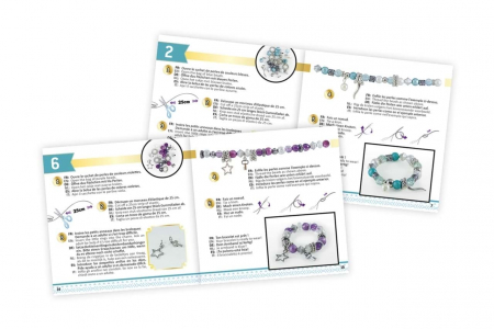 Bratari cu pandantive, BUKI France, 6-7 ani + [5]