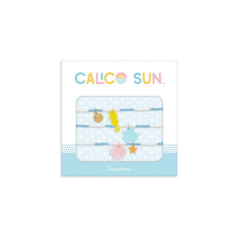 Gradinita si scoala - Bratari cu pandantive Shelley  - Set de 3