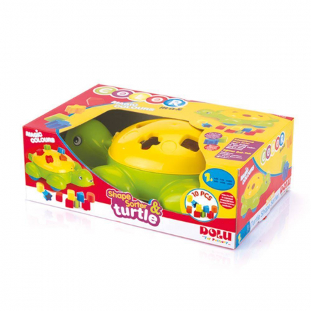 Broasca testoasa cu forme -10 piese, DOLU, 1-2 ani + [1]