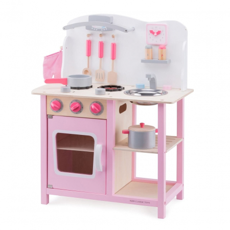 Bucatarie Bon appetit Roz, New Classic Toys, 2-3 ani + [1]