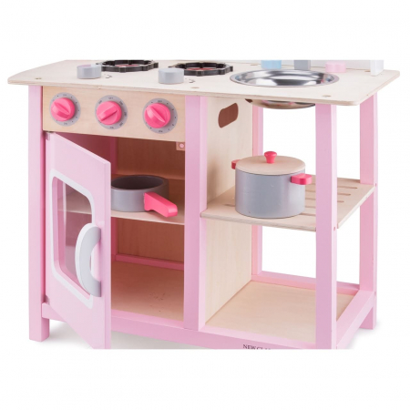 Bucatarie Bon appetit Roz, New Classic Toys, 2-3 ani + [3]