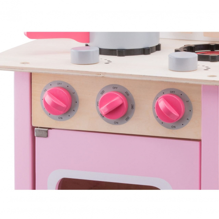 Bucatarie Bon appetit Roz, New Classic Toys, 2-3 ani + [2]