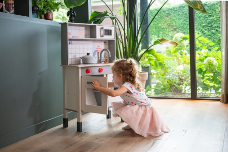 Bucătărie din lemn completă cu accesorii, Dorjee, +3 ani [2]