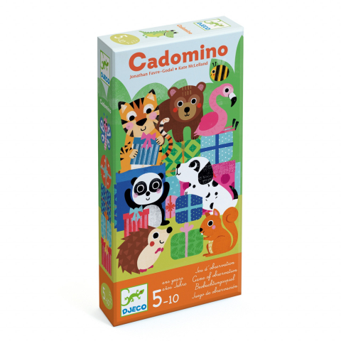 Vârsta - Cadomino joc de societate Djeco, 2-3 ani +