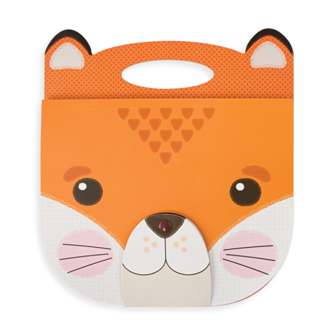 Papetarie si Rechizite - Caiet desen portabil - Vulpe portocalie