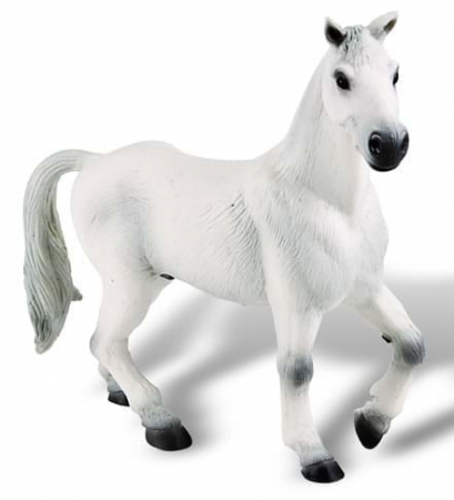 Cal Oldenburger alb, Bullyland, 2-3 ani + [1]