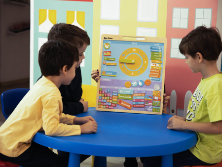 Calendar magnetic vremea - limba romana, BIGJIGS Toys, 2-3 ani + [1]