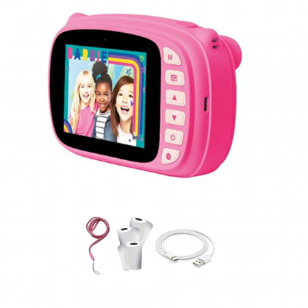 Jucarii copii 4-5 ani - Camera foto instant - Barbie