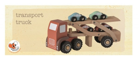 Camion cu masini culori pastel, Egmont toys, 0-1 ani + [1]