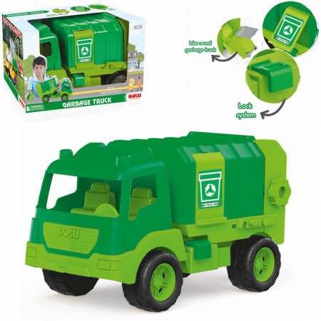 Jucarii si jocuri copii - Camionul de gunoi (43 cm), DOLU, 1-2 ani +