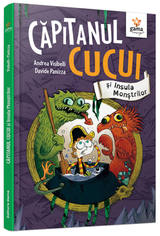 Carti pentru copii - Capitanul Cucui si insula monstrilor