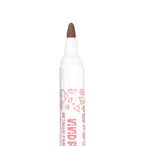 Carioci cu vopsea Vivid Pop! - set de 8, metalic [5]