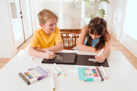 Carioci cu vopsea Vivid Pop! - set de 8, pastel [6]