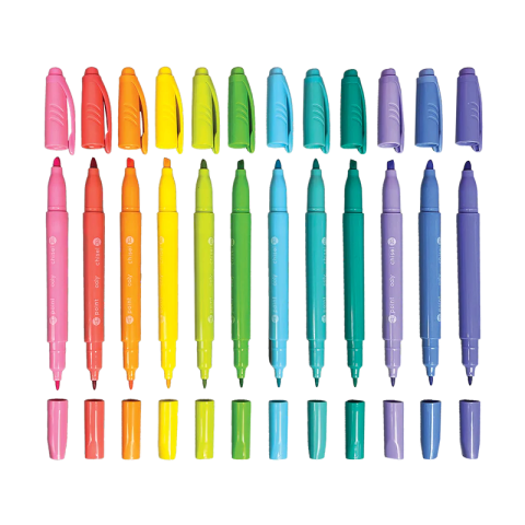 Carioci duble pastelate - Set de 12 [3]