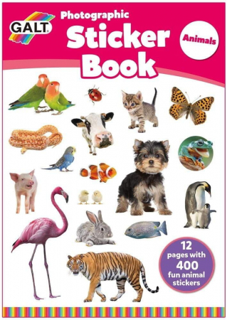 Gradinita si scoala - Carte cu abtibilduri - Animalute