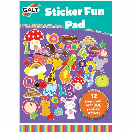 Vârsta - Carte de activitati cu abtibilduri, Galt, 2-3 ani +