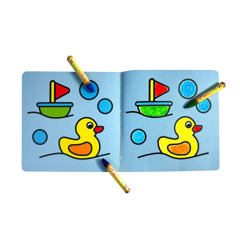 Carte de colorat cu contur reliefat - Our Day [4]