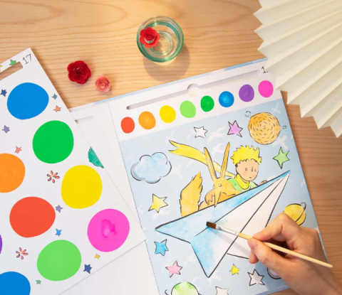 Carte de pictat cu apa - Micul Print [2]