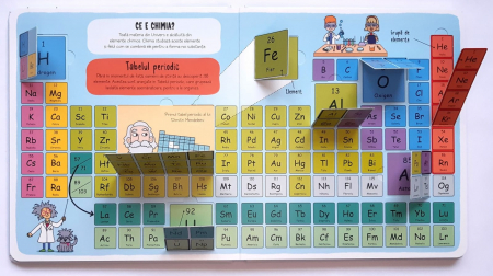Carte interactiva cu clapete, Micii Exploratori - Stiinte, Editura Gama, 3-5 ani [2]
