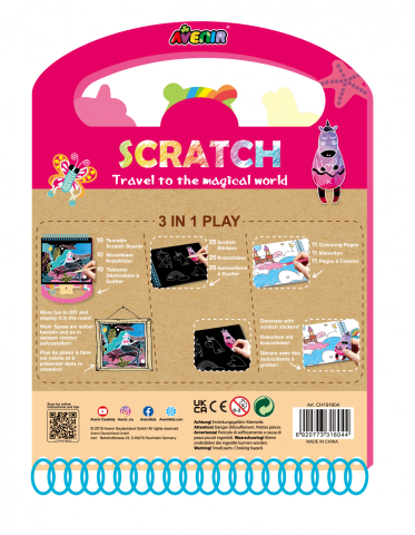 Carte portabila cu activitati de razuit - Calatorie in lumea magica [6]