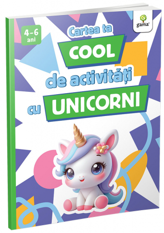 Carti pentru copii - Cartea ta cool de activități cu unicorni