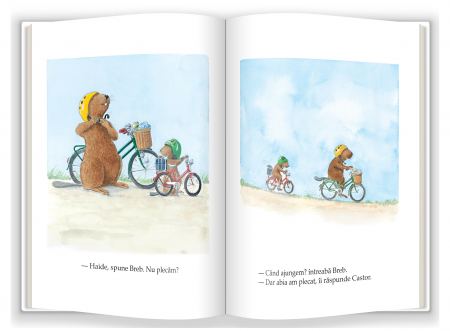 Castor repara bicicleta, Editura Gama, 4-5 ani + [3]