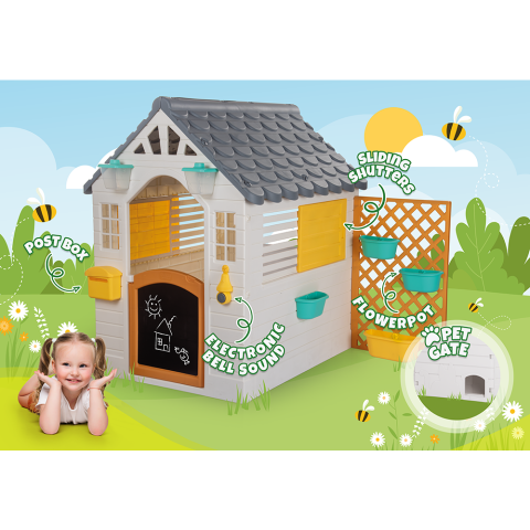Casuta pentru copii premium pastel, Dolu, 24 luni+ [4]
