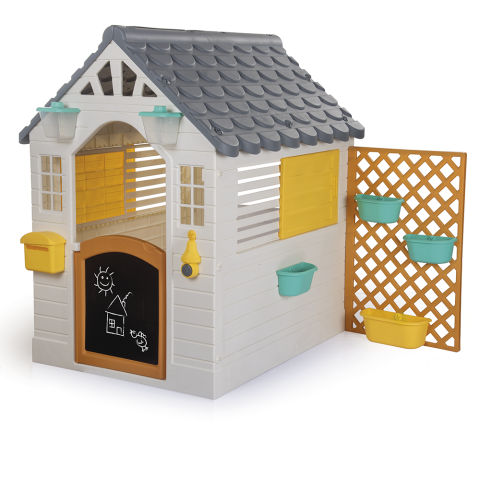 Jucarii de exterior - Casuta pentru copii premium pastel, Dolu, 24 luni+