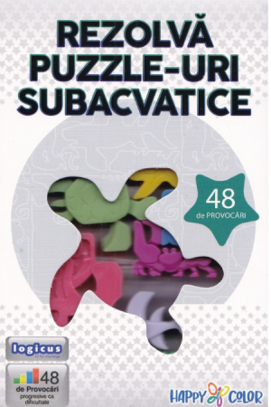 Joc de logica Rezolva Puzzle-uri Subacvatice, Huch and friends, +10 ani [0]