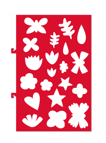 Cea mai mare Carte de pictat cu apa, sabloane, stampile si jocuri, portabila - Gradina fantastica si animale [4]