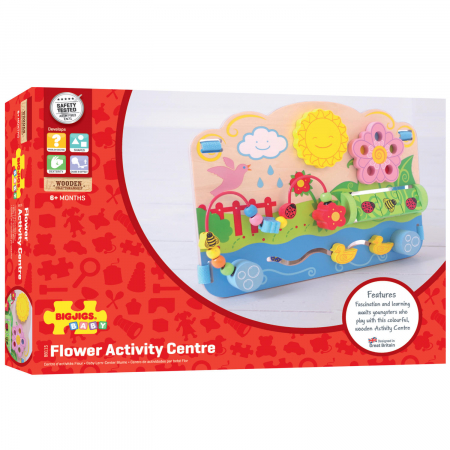 Centru de activitati - In gradina, BIGJIGS Toys, 0-1 ani + [6]