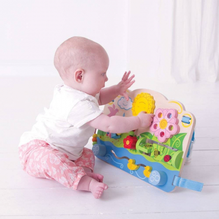 Centru de activitati - In gradina, BIGJIGS Toys, 0-1 ani + [4]