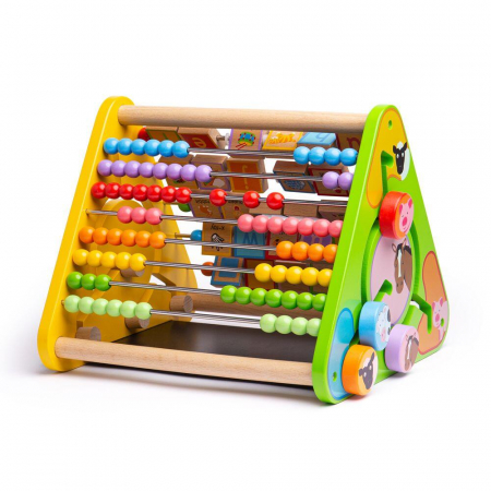 Centru de activitati - litere si imagini in engleza, BIGJIGS Toys, 1-2 ani + [1]