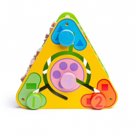 Centru de activitati - litere si imagini in engleza, BIGJIGS Toys, 1-2 ani + [4]