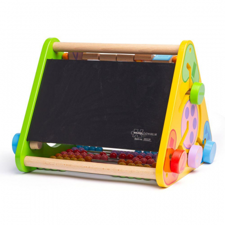 Centru de activitati - litere si imagini in engleza, BIGJIGS Toys, 1-2 ani + [2]