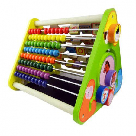 Centru de activitati - litere si imagini in romana, BIGJIGS Toys, 1-2 ani + [6]