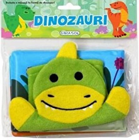 Jucarii bebelusi - Citim in cadita! Dinozauri, GIRASOL, 1-2 ani +