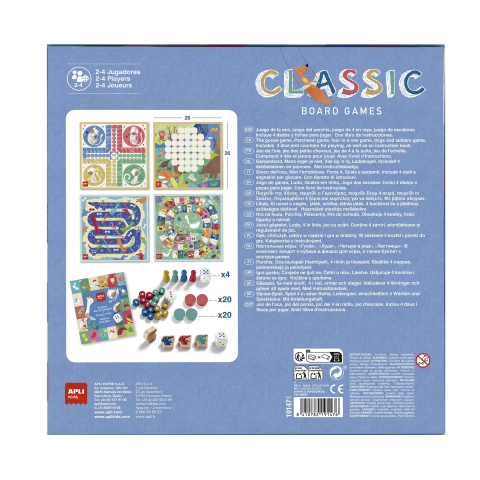 Classic Board Games, 4 in 1 [1]